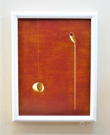 Quadro Pipa e guscio d'uovo di Antonio Bueno
