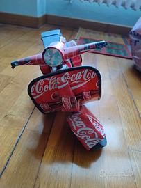 Modellino vintage Vespa Coca Cola in latta 