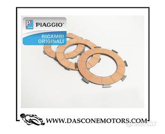 SERIE DISCHI FRIZIONE GUARNITI ORIGINALI PIAGGIO V