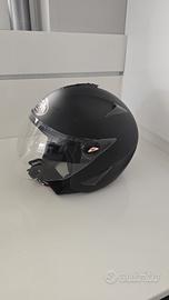 2 Caschi Jet Airoh Helios Nero Opaco