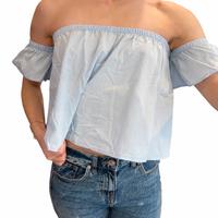 Blusa azzurra