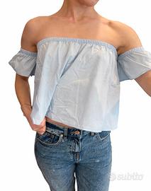 Blusa azzurra
