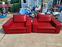 coppia-poltrone-modernariato-in-pelle-rossa