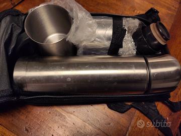 borraccia termica con borsa