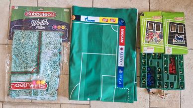 Subbuteo lotto 2 campi moderni + 2 squadre 