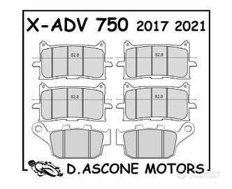 KIT PASTIGLIE X-ADV 750 17-21