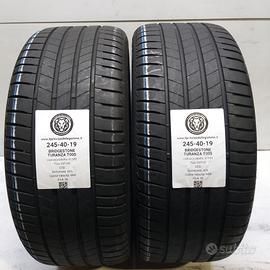 2 GOMME 245 40 19 BRIDGESTONE A61509