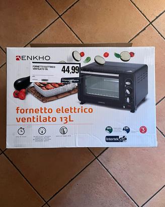 Fornetto elettrico ventilato 13 litri