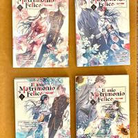 Manga IL MIO MATRIMONIO FELICE volumi 1 2 3 4 JPop