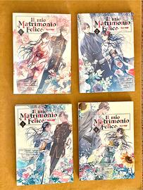 Manga IL MIO MATRIMONIO FELICE volumi 1 2 3 4 JPop