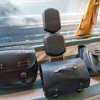 KIT COMPLETO BORSE MOTO FATTE A MANO