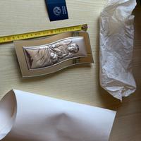 Cornice con angioletti in argento