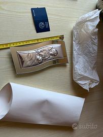 Cornice con angioletti in argento