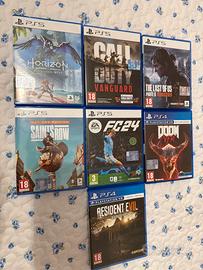 Giochi PS5/PS4 originali – lotto 7 titoli