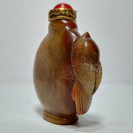 BOTTIGLIA DA FIUTO IN GIADA 