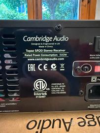 Cambridge Audio Topaz SR20 + Telecomando - Solo pe