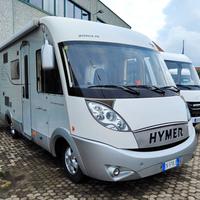 Hymer B 524 SL - Motorhome letto posteriore