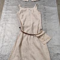 abito lungo EmKay in canapa e lino 