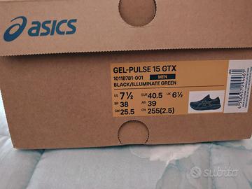 Scarpe uomo ASICS GEL PULS 15 GTX 40,5 nere