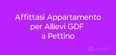 Appartamento per allievi GDF