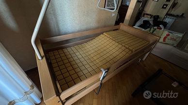 Letto elettrico con sponde