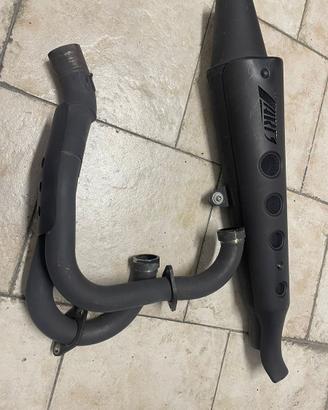 Scarico Zard  per triumph scrambler 2013/2016