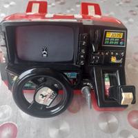 Gioco di gara automobilistica su display