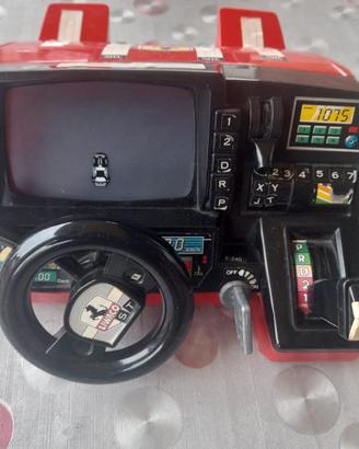 Gioco di gara automobilistica su display
