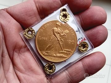 100 lire d'oro 1912 - Molto raro