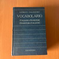 Vocabolario italiano francese
