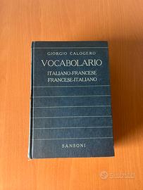 Vocabolario italiano francese