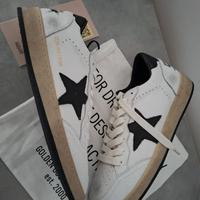 Golden Goose Ball Star, White/Black , Taglia 43