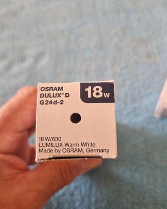 lampada fluorescente compatta💡Osram Dulux 18W