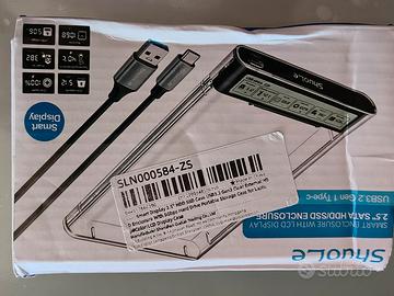 SSD Samsung 850 evo 250 giga + case multimediale