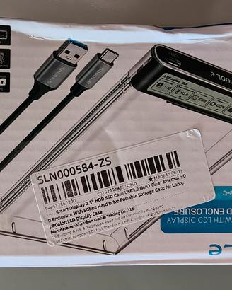 SSD Samsung 850 evo 250 giga + case multimediale