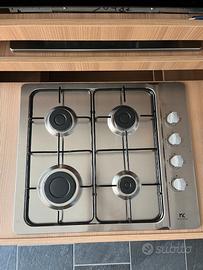 Piano Cottura 4 fuochi Master Kitchen