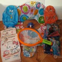 GIOCHI GONFIABILI + RETINO CON PESCI