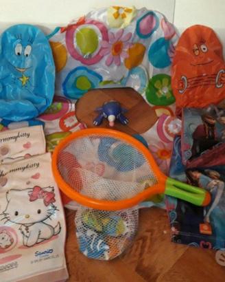 GIOCHI GONFIABILI + RETINO CON PESCI