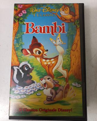 VHS Bambi Walt Disney
