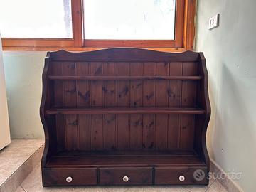 Piattaia in vero legno