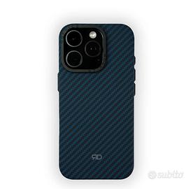 Cover IPhone 15 pro max in fibra di carbonio