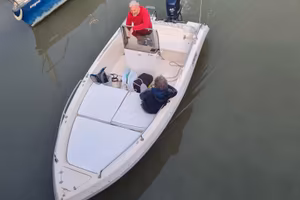 Barca open 5 mt motore Selva