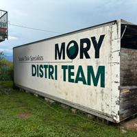 container con anti grandine e coibentazione