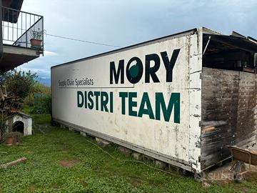 container con anti grandine e coibentazione