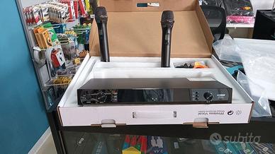 Doppio radiomicrofono Uhf EX demo