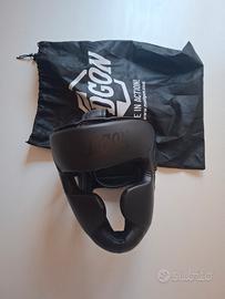 casco boxe kickboxing L XL madgon nero sparring