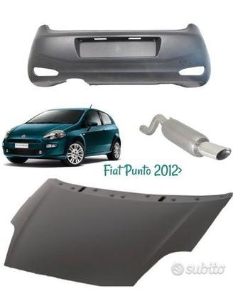 Fiat Punto frontale airbag fanale freni assetto 12