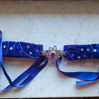 girocollo in argento e ametista restringibile new!