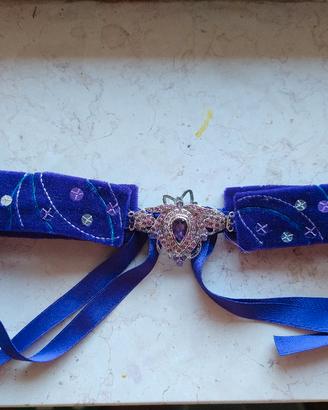 girocollo in argento e ametista restringibile new!