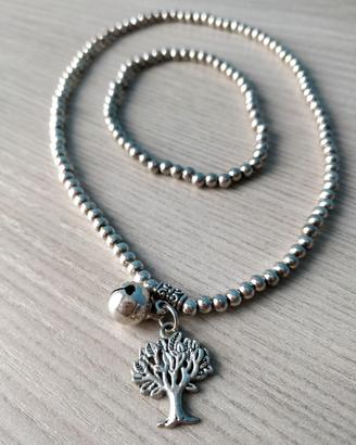 Parure Collana e Braccialetto